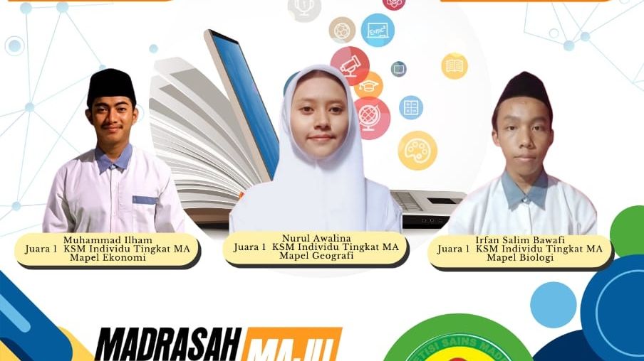 3 Siswa MAN 3 Parigi Raih Terbaik 1 Ajang KSM Tingkat Kabupaten
